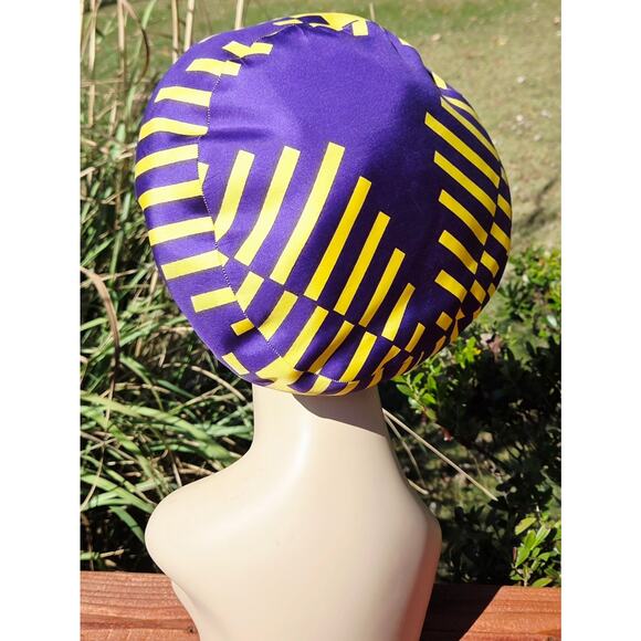 Vintage 60s Miss Alice Silk Turban Hat | Mod Carnaby Street Glam - Picture 11 of 11